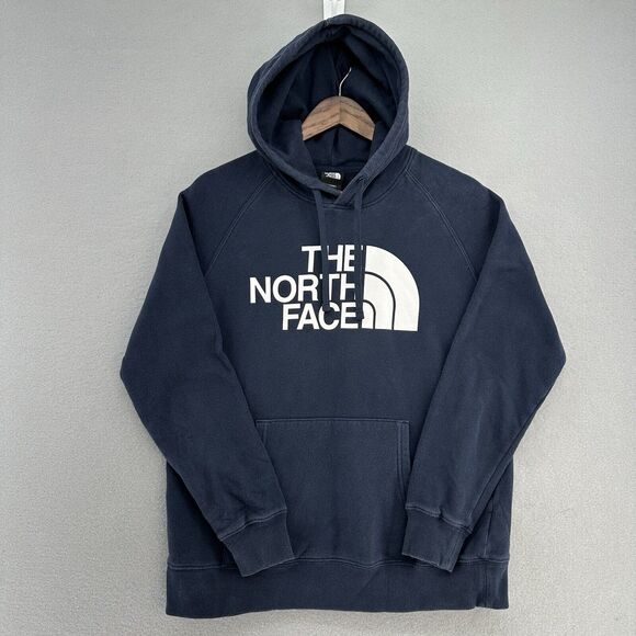 2020 The North Face Navy Blue Hoodie Women's M Outdoor Preppy Cozy Soft‎ Jacket - Picture 1 of 9